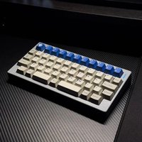 Raven50 Keyboard Kit Customized Tri-mode Single Key Slotting Via Gasket Structure Ergonomics Game Machine Keyboard Accessories