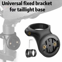 Bicycle seat cushion, saddle, bow installation bracket, aluminum alloy lamp holder, bicycle tail light bracket