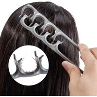 New Fluffy Texture Styling Comb Fluffy Hair Root Clip Men's and Women's Styling Hair Seam Bangs Hair Comb Hairdressing Tool Set