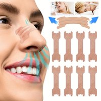 50/100/200/300pcs Breath Nasal Strips Right Way Stop Snoring Anti Snore Nose Strip Easier Better Breathing Good Sleeping Patches