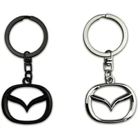 Metal Car Key Rings Keychain Pendant for Mazda 3 6 8 Atenza CX5 CX7 CX4 CX3 CX9 RX7 RX8 Axela BT50 2 Demio Auto Accessories