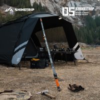 SHINETRIP Multi-Functional Tactical Guy Rope Strap 4-Meter Adjustable Bold Tent Canopy Strap for Outdoor Camping Hiking