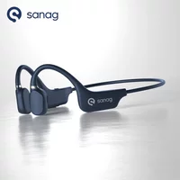 Sanag A5X True Bone Conduction Kopfhörer Wireless Sport Open Ear Bluetooth Kopfhörer 3D Stereo Sound Flash-Sale Choice Headset