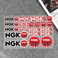 NGK Spark Plug Car Stickers Moto Sticker Auto Body Bumper Windows Motorcycle Laptop Walls Vinyl Decal Car Tuning Accessories