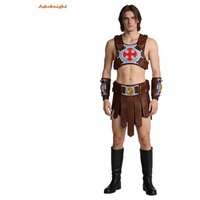 Cartoon Universe Masters Cosplay He Man Vest Skirt Clothes Men Party Disguise Roleplay Outfit Suits Halloween Costume Carnival