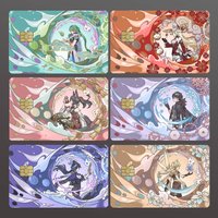 Game Genshin Impact Characters Credit Skin Cover Card Stickers 4PCS Film Bus Pass Front Decoration Bank Debit Waterproof