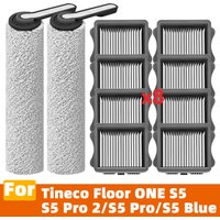 Fit For Tineco Floor ONE S5 / S5 Pro 2 / S5 Pro / S5 Blue Vacuum Parts Roller Mop Cloth HEPA Filter Replacement Accessories
