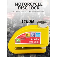 AliExpress MDUG Motorcycle Bicycle Alarm Lock 110dB Wheel Disc Brake Waterproof Anti-Theft Aluminum Alloy Safety Brake Lock Scooter Moto Lock