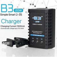 B3 10W 20W simple automatic lithium battery balanced charging can charge 2S 3S 7.4V11.1V fast charger