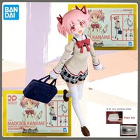 Original Bandai 30MP MADOKA KANAME (SCHOOL UNIFORM ) Puella Magi Madoka Magica Assembly Model Anime Action Figure Toy