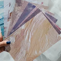 4 Sheets Nail Art Display Paper Background Cards for Nail Tips Photography Props Backdrops