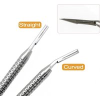 Stainless Steel Dental Scalpel Handle Blade Handle Oral Hilt Surgical Tool for No.3 Blade Surgical Knife Handle Dental Tools