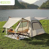 Automatic Two-In-One Convenience Outdoor Camping Tent Fly Valley Brand Blackened Style Other Material Base Other Structure