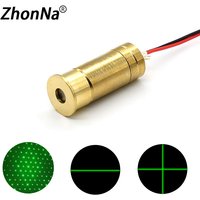 New product Green Light Laser Module 532nm 45mW There are crosshairs, horizontal lines, and dots to choose from input DC3-5V