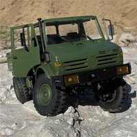 LDRC 2.4G 1/12 RC Crawler Car 4x2 Off Road Vehicle With 15KM/H Speed USB Rechargeable Battery Kids Toy For Outdoor Play