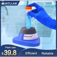 INTLLAB Mini Vortex Mixer Shaker Laboratory Tattoo Pigment Nail Polish Liquid Ink Mixer