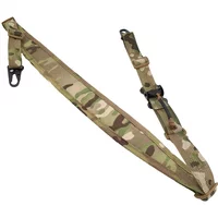 Tactical Rifle Sling Removable Modular 2 Point / 1 Point Multicam Sling Padded Combat Shooting Gun Sling Hunting Strap Gear