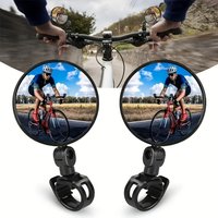 AliExpress NONE 2 bicycle rearview mirrors, balance bike rearview mirrors, convex mirrors for mountain electric bikes