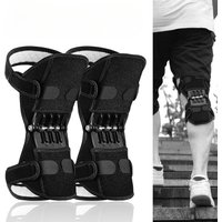 2/1PCS Knee Protection Booster Power Support Knee Pads Powerful Rebound Spring Force Sports Reduces Soreness Cold Leg Protection