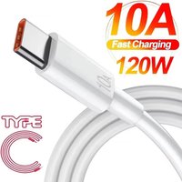 10A 120W Type C Cable Super Fast Charging Charger Data Cord High Speed Data Transfer Data Wire USB PD Type C Quick Charge Cable