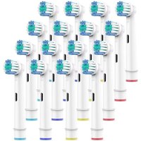 4/12/16/20 Pcs Electric Toothbrush Replacement Brush Heads Compatible with Oral-B Braun Professional - Soft Bristles Dental Care