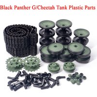 Henglong Tank Black Panther G Cheetah 3879/3869 Accessories Plastic Track Main Wheel Drive Inducer Rocker Arm DIY