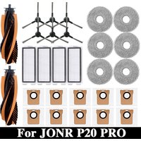 Für JONR P20 PRO / T5 Pro Roboter Staubsauger Zubehör Wichtigsten Seite Pinsel Hepa-Filter Mopp Tuch Ersatz