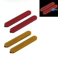 Rear Wheel Warning Reflector Cover For Xiaomi Mi4 Pro Electric Scooter Reflective Strip Safety Protect Shells Cover Parts