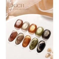 1/5pcs Kit Venalisa Hema & TPO Free 10ml Winter Nails Warm Color Cat Eye Nail Gel Polish Soak Off Ultra Sparkle Gel Varnish