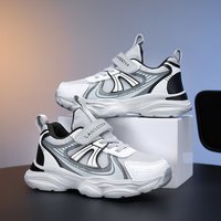New Boy Girl Shoes Hot Selling Breathable Children Sneakers Comfort Soft Running Shoes Classic Simple Color Blocked Casual Shoes