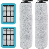Roller Brush Filter for Bissell Crosswave HF2/3845N/3831 Floor Scrubber Replacement Parts, Replaceable Roller Brush Filter