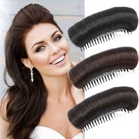 Invisible Fluffy Hair Pad Wig Cushion Stable Hair Roots Volumizing Fiber Insert Comb Female Heightening Artifact Hairstyle Tool