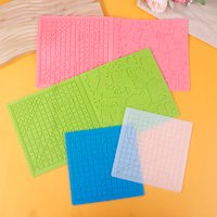 New 1PCS 3D Printing Pen Silicone Mat DIY Creative Drawing Template Pad With Heat-proof Finger Sleeve Art Tools Christmas Gift