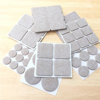 Thickened Non-Slip Wear-Resistant Table Leg Pads Self-Adhesive Felt Chair Table Wood Floor Scratch Protection Stickers