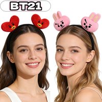 ARIRANG 2026 BT21 Idol Korean Cartoon Headband Hair Accessory Hair Decoration Celebrity Merchandise Cute Hairband Accessory