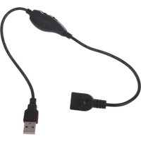 5V USB Speed Control Line with for Charging and Adjusting Speed and Brightness of USB Fans and Lights