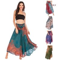 Bohemian Skirt Dress Versatile Holiday Summer Maxi Skirts Suitable for Festivals and Date