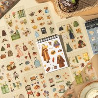 20pcs Kawaii Stationery Stickers Dream Pursuit Life DIY Craft Scrapbooking Album Junk Journal Happy Planner Diary