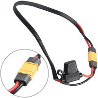 AliExpress TOOPRE Ebike Battery Power Cable 14AWG Discharge Wire Lithium Battery Controller Fuse Power Cord For XT60 High Temperature Resistance