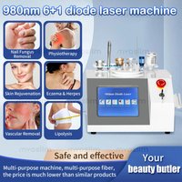 980 Laser Removal Of Spider Veins, Red Blood Vessels, Onychomycosis, And 1470nm Laser Fiber Lipolysis