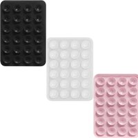 Silicone Suction Cup Phone Holder Double-Sided Adsorption Mount Multi-Functional Adhesive Anti-Slip Hands-Free 1pcs/2pcs/3pcs