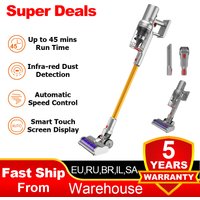 Cordless Handheld Stick Vacuum Cleaner Liectroux i10, Smart Dust Sensor,27KPa,Touch Screen,Suit for Carpet,Floor,Car & Pet Hair