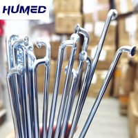 36pcs/lot 8G diameter 4.0mm 45# steel motorcycle spoke wheels long 60-190mm Dirt bike spoke