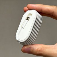 2.45in Portable Cable Winder, Desk & Travel Cable Management, Compact Cord Management Holder for Charger Cables, Headphone Wires