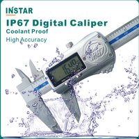 INSTAR Electronic Vernier Caliper IP67 Absolute Origin Coolant Proof 0-150mm/6" High Accuracy IP54 Digital Caliper 200mm 0.01mm