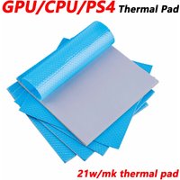 Thermal pad High quality 21W/mK 100x100mm Thermal conductivity CPU Heatsink Cooling Conductive Silicone Pad Thermal Pads