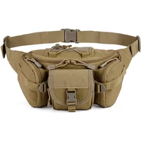 wholesale outdoor triple motorcycle riding waist bag, lightweight running chest bag, multifunctional phone tactical lure bag