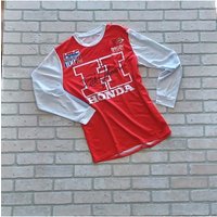 AliExpress Honda HRC Long Sleeved T-shirt Motorcycle Racing Cycling Men's and Women's Quick Dry Outdoor Sports Leisure Adults and Children