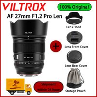 Viltrox AF 27mm F1.2 Pro E/Z/XF APS-C Frame Lens Auto Focus Lens Large Aperture Camera for Nikon Z Sony E Fuji XF Mount Cameras