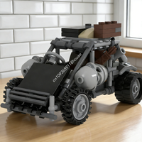 161pcs MOC Road Warrior Mad Max Dune Buggy Cars Model Building Blocks Construction Christmas Gifts Toy Idea Education Brick Kids